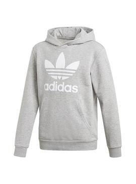 Sweatshirt Adidas Hoddie Grau für Junge