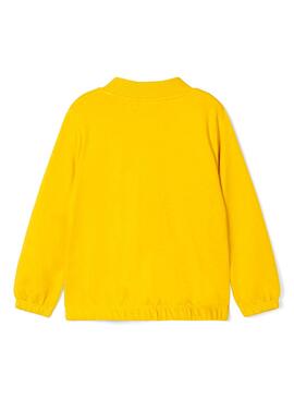 Sweatshirt Name It Flukka Gelb für Mädchen