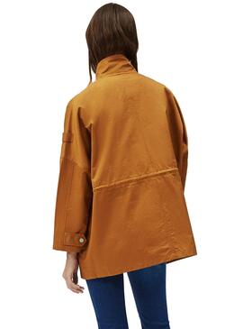 Parka Pepe Jeans Katie Camel für Damen