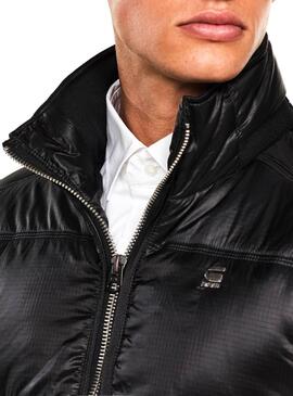 Jacke G Star Raw Quilted Schwarz für Herren