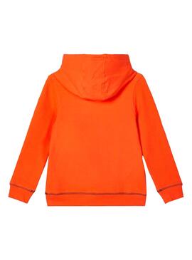 Sweatshirt Name It Newschool Orange für Junge