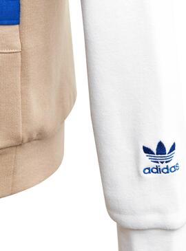 Sweatshirt Adidas Big Trefoil Weiss für Junge
