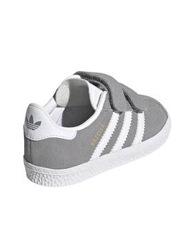 Sneaker Adidas Gazelle Mini Grau Mädchen und Junge