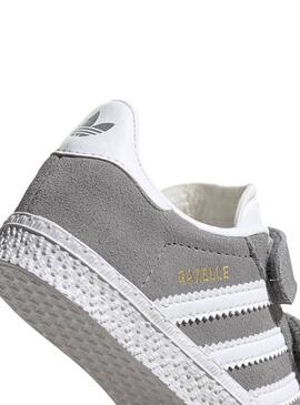 Sneaker Adidas Gazelle Mini Grau Mädchen und Junge