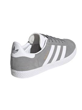 Sneaker Adidas Gazelle Grau für Junge y Mädchen