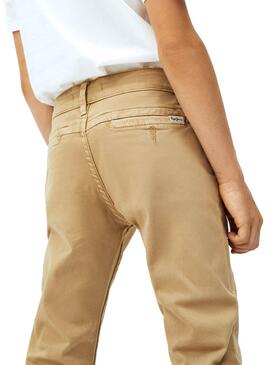 Hose Chino Pepe Jeans Greenwich Camel Junge