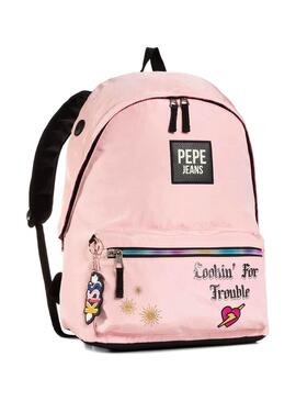 Rucksack Pepe Jeans Forever Pinke für Mädchen