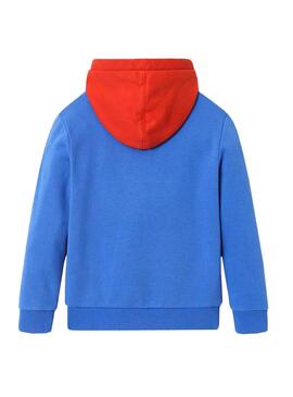 Sweatshirt Napapijri Burgee Blau für Herren