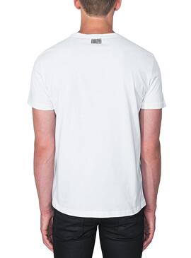 T-Shirt Antony Morato Squared  Weiss für Herren