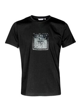 T-Shirt Antony Morato Squared Schwarz für Herren
