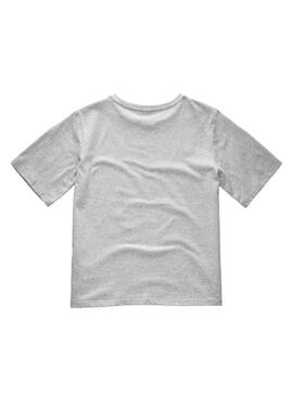T-Shirt G-Star Raw Signatur Grau für Mädchen