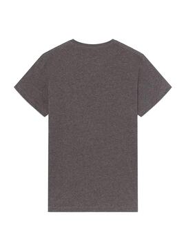 T-Shirt Hackett HKT Basic Grau für Herren