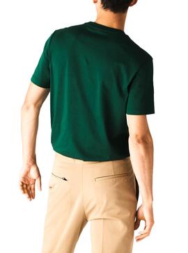 T-Shirt Lacoste Italic Grün für Herren