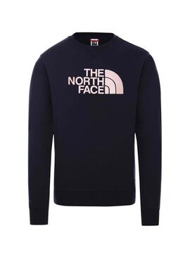 Sweatshirt The North Face Basic Blau y Rosa Herren