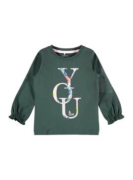 T-Shirt Name It Lana Grün für Mädchen
