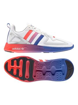 Sneakers Adidas ZX 2K Flux Weiss für Herren