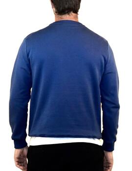 Sweatshirt El Pulpo Aquarell Blau für Herren