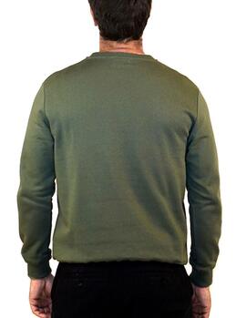 Sweatshirt El Pulpo Aquarell Grün für Herren