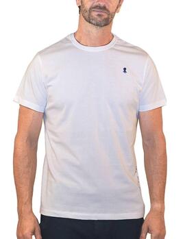 T-Shirt El Pulpo Stickerei Weiss für Herren