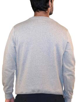 Sweatshirt El Pulpo Stickerei Grau für Herren