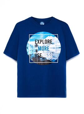 T-Shirt North Sails Graphic Ocean Blau Herren