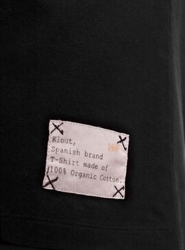 T-Shirt Klout Bio-Label Negra für Herren