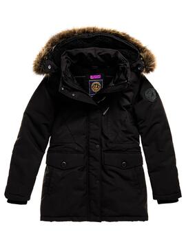 Parka Superdry Everest Schwarz für Damen