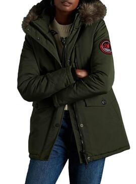 Parka Superdry Everest Grün für Damen