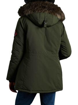 Parka Superdry Everest Grün für Damen