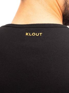 T-Shirt Klout Organic Premium Schwarz für Herren