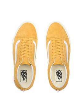 Vans old skool jaune daim hotsell