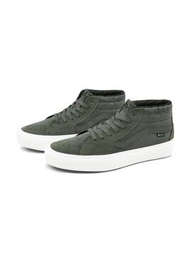 Sneaker Vans Sk8-HI Gore-Tex Grün für Herren
