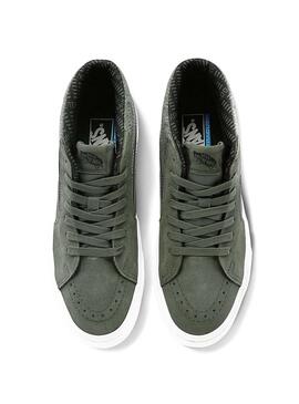 Sneaker Vans Sk8-HI Gore-Tex Grün für Herren
