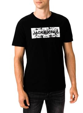 T-Shirt Jack & Jones Corinne Schwarz für Herren