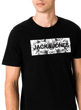 T-Shirt Jack & Jones Corinne Schwarz für Herren