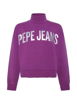 Sweatshirt Pepe Jeans Diane Morado für Mädchen