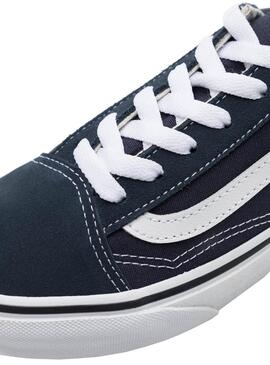 Sneaker Vans Old Skool Navy blau für Junge und Mädchen