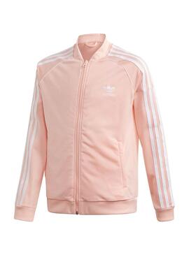 Jacke Adidas Tracktop Pinke für Mädchen