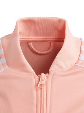 Jacke Adidas Tracktop Pinke für Mädchen