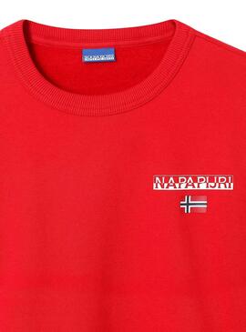 Sweatshirt Napapijri B-Ice Rot für Herren