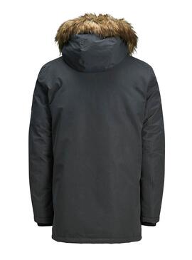 Parka Jack und Jones Sky Grau für Herren