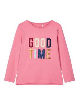 T-Shirt Name It Ogimmi Rosa für Mädchen