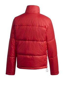 Jacke Adidas Short Puffer Rot für Damen