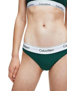 Höschen Calvin Klein Bikini Grün für Damen