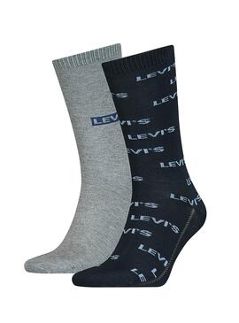 Levis Socken Regular Logo Blau für Herren