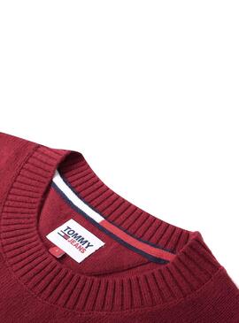 Pullover Tommy Hilfiger Light Bend Rot Herren