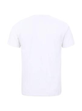 T-Shirt Tommy Jeans Collegiate Weiss für Damen