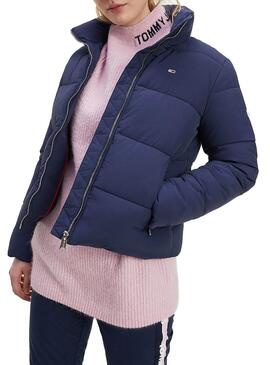 Jacke Tommy Hilfiger Modern Blau Marineblau Damen