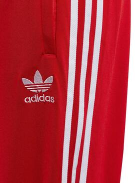Hose Adidas Track Rot für Junge y Mädchen