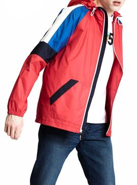 Windbreaker Levis Colorblock Rot Man